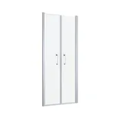 Porte de douche battante transparent, chromé 70 cm, Remix