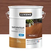 Saturateur Protection terrasse en bois LUXENS, teck, mat 5 l