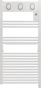 Sèche-serviettes électrique MARAPI TACTILE SAUTER 500W blanc