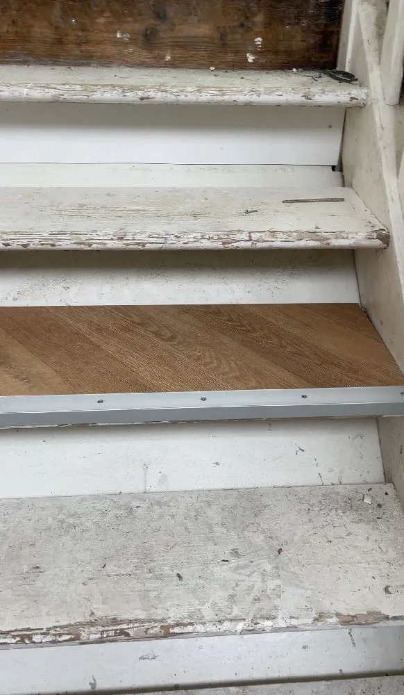 Renovation escalier en bois