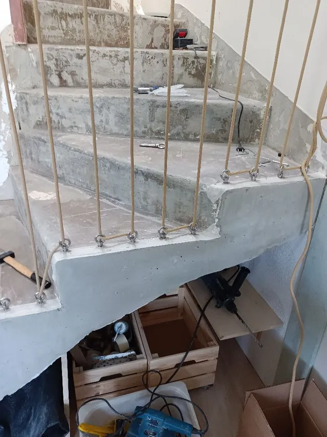 Récupérer un escalier intérieur en béton - 2