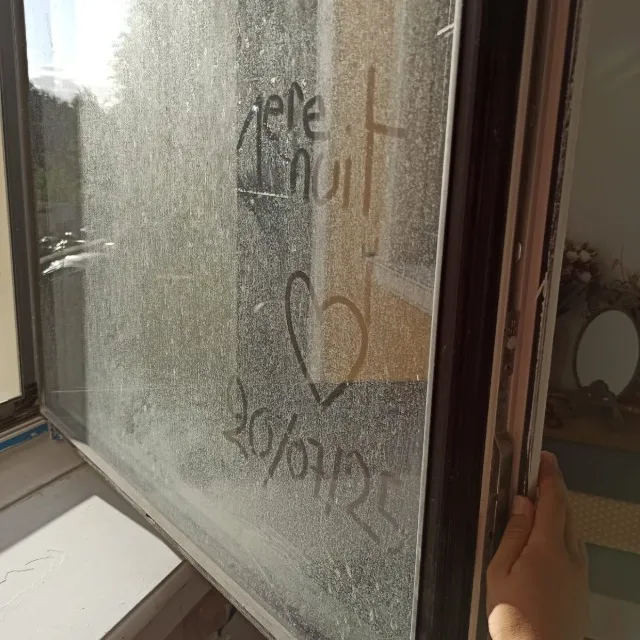 La première nuit dans notre maison