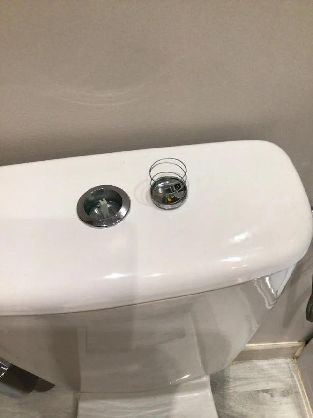 Changement du poussoir de mes WC