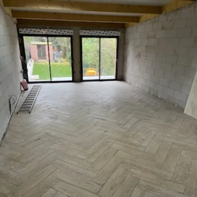 Sol carrelage imitation parquet