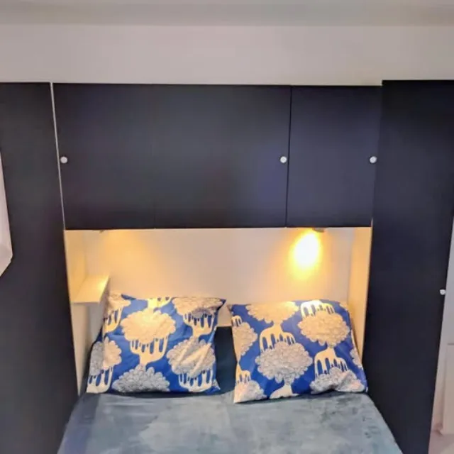 réalisation d'une chambre dans 6 m2 15
